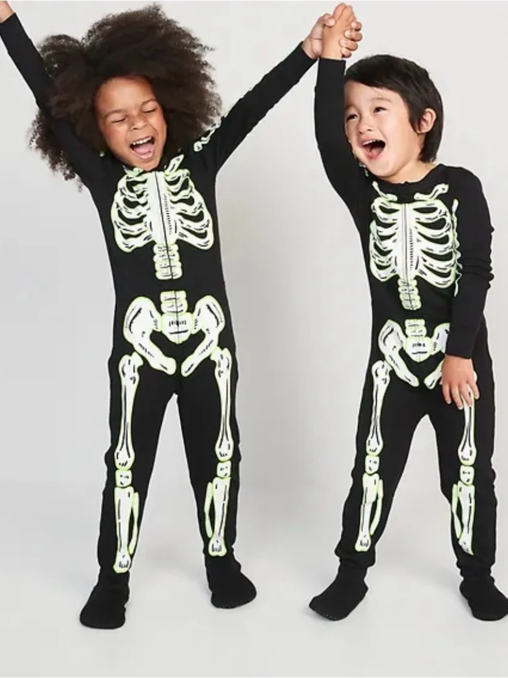Old navy unisex skeleton pajamas size small